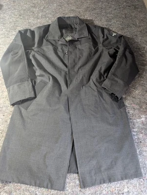 The North Face 100% Wool Trench Coat Gore Tex GTX Buttons Pertex Men's Large L - Image 1 of 4