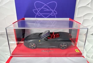 1/18 BBR Ferrari Portofino 2017 Matt Black Limited Edition No 18 of 28 pcs - Bild 1 von 11