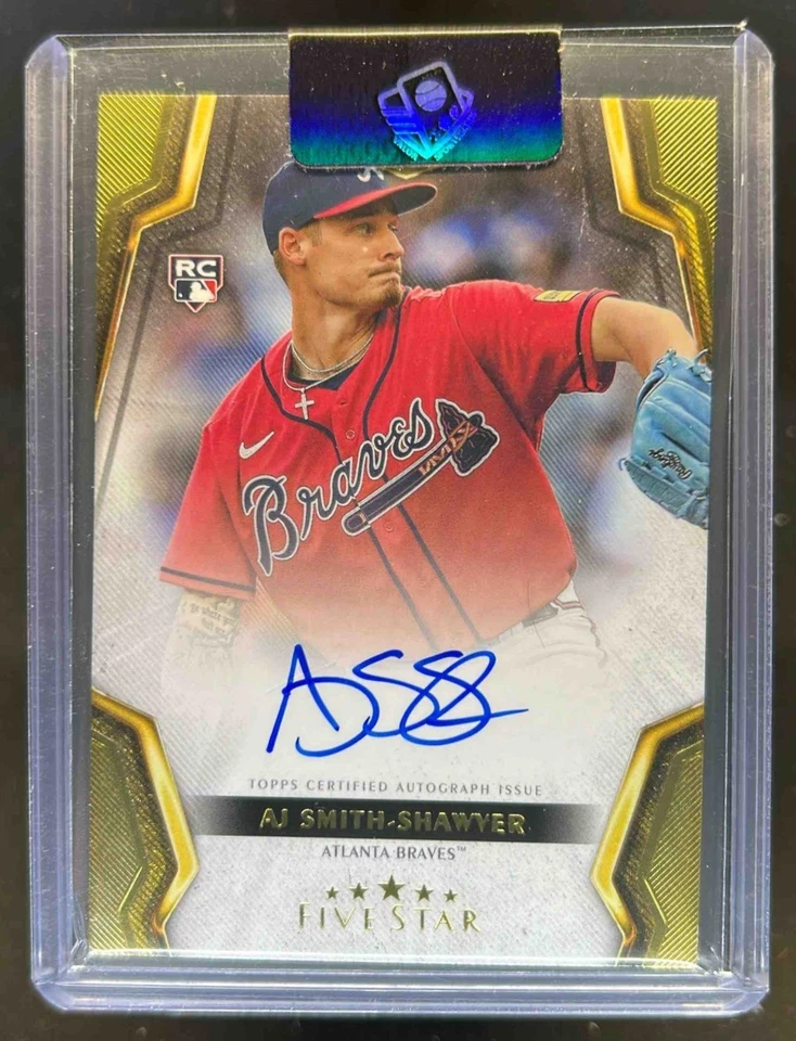 2024 Topps Five Star AJ Smith-Shawver Rookie RC Auto #FSA-AS Braves - Image 1 of 2