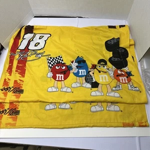 Joe Gibbs Racing 2010 Kyle Busch #18 M&Ms PillowCase Lot (2) Standard Size - Picture 1 of 10