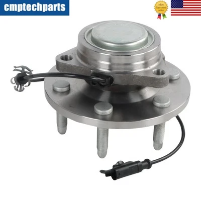 Cojinete de cubo de rueda delantera para Chevy GMC Silverado Sierra 1500 Tahoe 2007-2014 tracción trasera Foto 1 de 4