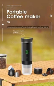 Cafetera espresso portátil inalámbrica para automóvil y hogar 3 en 1 máquina de viaje - Imagen 1 de 17