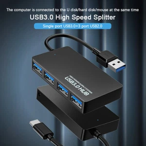 USB Hub USB 3.0 4 Port Type C HUB High Speed Data cable Convertor AdaptDT - Photo 1/14