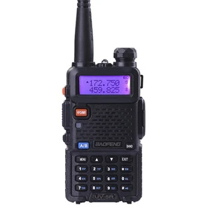 Walkie Talkie Talkie de Doble Banda BAOFENG UV-5R 8W Radio Aficionados de Mano UV5R - Imagen 1 de 11