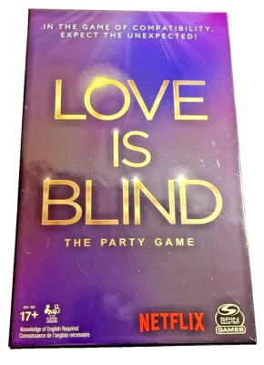 “LOVE IS BLIND” The Party Game NETFLIX  4-10 Players ~ NEW Sealed - Image 1 of 4