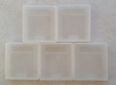 TOPALLI 5 Boîtiers de protection Game Boy GB GBC GBP - boîte rangement étui plastique