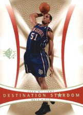 2007-08 SP Authentic Destination Stardom #DS12 Sean Williams New Jersey Nets