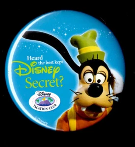 Disney Vacation Club Goofy Button - Picture 1 of 1