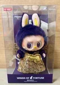 Authentic POP MART LABUBU × PRONOUNCE WINGS OF FORTUNE Vinyl Plush Hanging Card - Picture 1 of 12