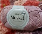Drops Muskat DK 50g Knitting Crochet Yarn 100% Egyptian Cotton Colour 6