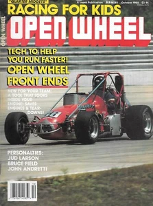 Open Wheel Magazine October 1988 Front Ends Jud Larson John Andretti - Picture 1 of 1