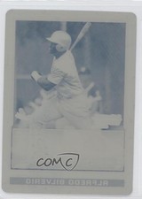 2009 Bowman Chrome Prospects Printing Plate Yellow 1/1 Alfredo Silverio 2v3