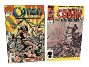 MARVEL COMICS: CONAN CLASSIC #1 NM + 1994; CONAN UNIVERSUM #1 NM 1996 - Bild 1 von 8