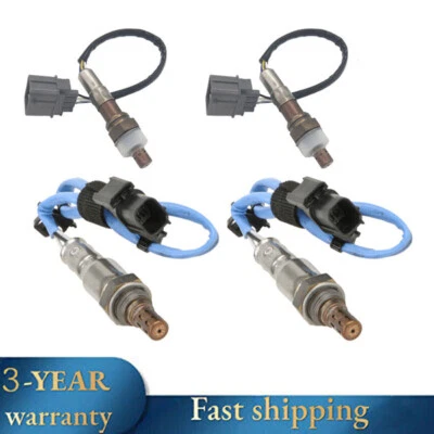 Sensor de oxigênio O2 4 peças up & downstream para Acura TL 3.2L V6 3.5L V6 2007 2008 - Imagem 1 de 4