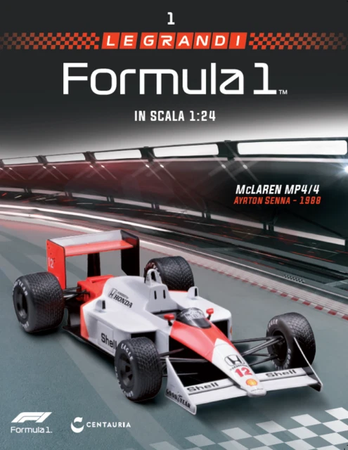 Le Grandi Formula 1 McLaren MP4/4 Ayrton Senna 1988 (2021,Centauria Editore)