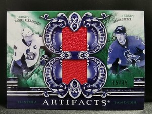 10-11 UD Artifacts Tundra Tandems /35 Daniel Alfredsson Jason Spezza Dual Jersey