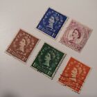 Briefmarken Queen Motiv Postage Revenue Konvolut Sammlung 9x stamps