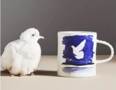 NUEVA TAZA ANTHROPOLOGIE HOTEL MAGIQUE TAZA TÉ CON LECHE CAFÉ DISEÑADOR PAZ PALOMA LOV Foto 1 de 4