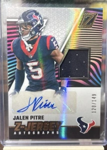 2023 Panini Zenith - Z-Jersey Autographs #ZJA-JPE Jalen Pitre /149 (AU, MEM) - Picture 1 of 2