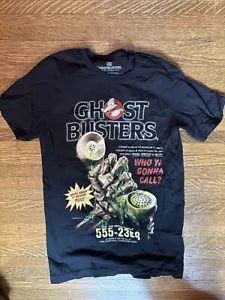 CAMISA NUEVA SIN ETIQUETAS FRIGHT RAGS Manga Corta Algodón Preencogido Pequeña Negra - Imagen 1 de 4