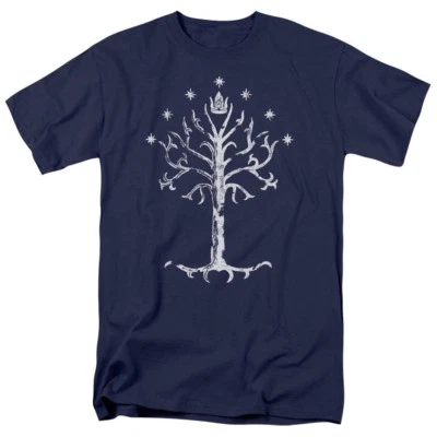 Lord of the Rings Tree Of Gondor "Navy" Color T-Shirt Sizes S-3X NEW - Image 1 of 2
