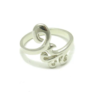 Stylish Genuine Plain Sterling Silver Ring Solid 925 Handmade Perfect Quality - Picture 1 of 4