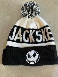 Disney Nightmare Jack Skelington Knitted Sticking Cap - Picture 1 of 5