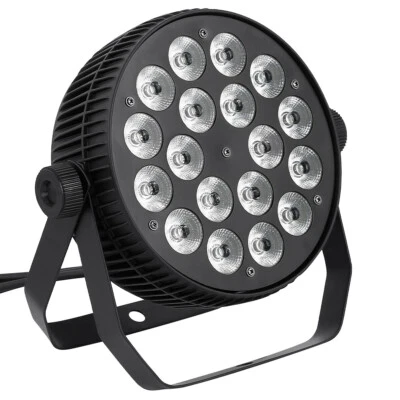 200W RGBW LED Stage Par Lighting Aluminum 18x12W DMX DJ Disco Party Uplight - Image 1 of 4