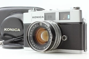 [Near MINT+ w/ Case] Konica Auto S1.6 Rangefinder 35mm Film Camera 45mm f1.6 JPN - Picture 1 of 14