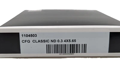 New Schneider Optics 4×5.65″ CFG Classic ND 0.3 (1-stop) Filter MFR #68-1104503 - Image 1 of 4