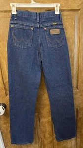 WRANGLER Jeans 16 SLIM Boys 13MWZBP Adjustable Waist Cowboy Boot Cut Denim #3 - Picture 1 of 5