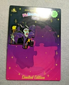 2020 HKDL Pin Trading Nights GITD Maleficent LE 400 Pin - Bild 1 von 1