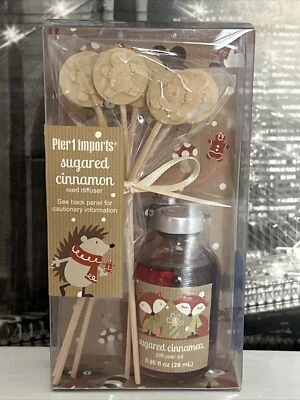 Pier 1 Imports Reed Diffuser Sugared Cinnamon Fragrance 0.95 fl oz New in Box - Image 1 of 4