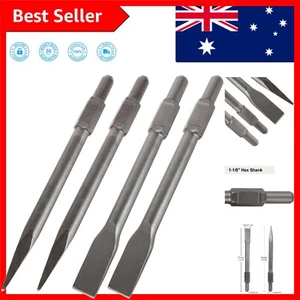 Quick Assembly 16-Inch Jack Hammer Drill Bit Set - for Effortless Demolition - Picture 1 of 7