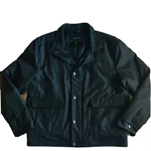 Structure Mens Jacket Field Button-Front Black Jacket Size XL - Picture 1 of 11