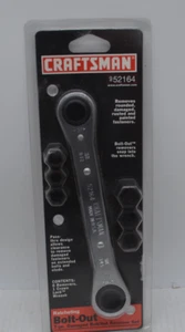 Sears CRAFTSMAN NOS 7 Pc. Ratcheting Bolt Out Tool 52164 Nut Remover Set new - Picture 1 of 2