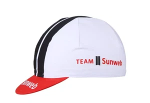 Cappello berretto bici da strada nuovo GIANT bike TEAM SunWEB bianco rosso - Foto 1 di 3