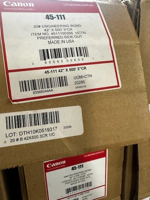 4511100356 42X500 20# BOND - Image 1 of 1