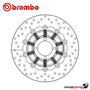 Brembo Bremsscheibe Serie Oro vorne schwimmend BMW R100GS Paris Dakar 89-96 - Bild 1 von 10