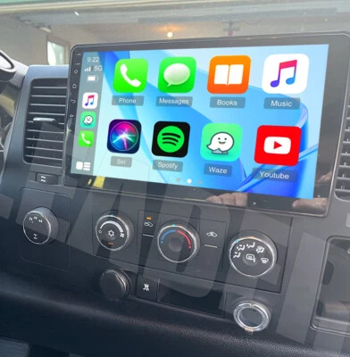 CarPlay For 2007-2014 GMC Sierra 1500 2500 3500 Android 13 Car Radio Stereo GPS - Image 1 of 4