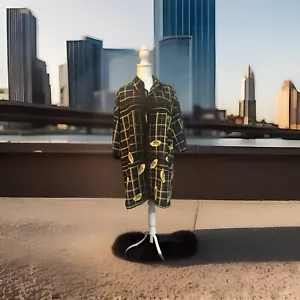 BRAND NEW! Men’s Cash Money Records Button Up Dress Shirt Size L Black & Gold - Picture 1 of 17