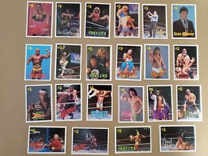  1989 Classic Wrestling Card Lot WRESTLEMANIA Hulk Hogan 