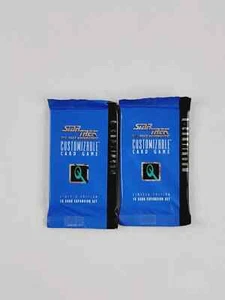 Star Trek CCG Q Continuum Booster Packs | Decipher TCG | Sealed | 8 PACKS TOTAL - Picture 1 of 2