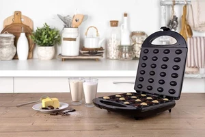 MESKO MS3041 Waffel Maker, Keksdose Elektro für Süßwaren Tun Mit Form (o7t) - Bild 1 von 7