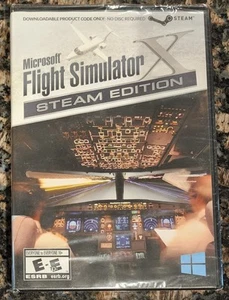 Microsoft Flight Simulator X: Steam Edition for PC Windows XP/7/8 Downloadable - Picture 1 of 4