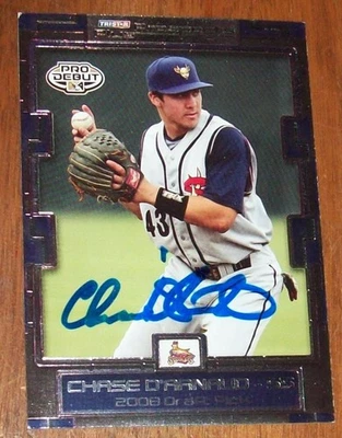 2008 Tristar Pittsburgh Pirates Chase D'Aranaud Hand Signed Autographed Card - Image 1 of 2