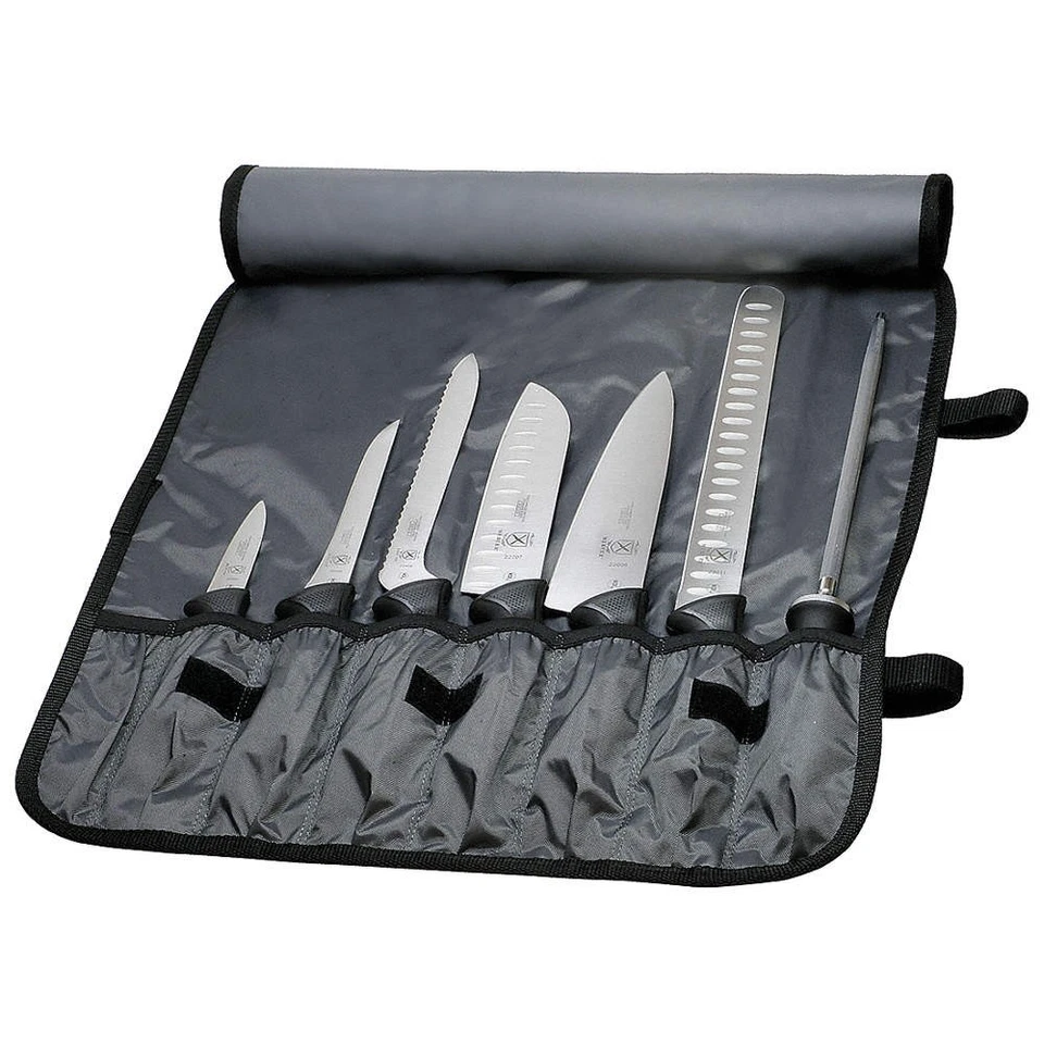 Juego de cuchillos MERCER CUTLERY M21820, hoja de 11 pulgadas, mango negro 6AKJ6 Foto 1 de 1