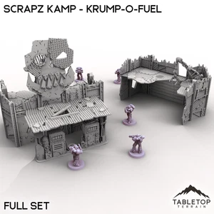 Krump-O-Fuel - Scrapz Kamp - Wargaming Ork Terrain - Imagen 1 de 9
