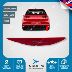 Stoßstange hinten rechts Reflektor für VW Volkswagen Golf 7 (2012 - 2019) 5G0945106 - Bild 1 von 11