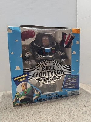 Toy Story Intergalactic Buzz Lightyear Ultimate Talking Action Figure Vntg 1996 - Image 1 of 4